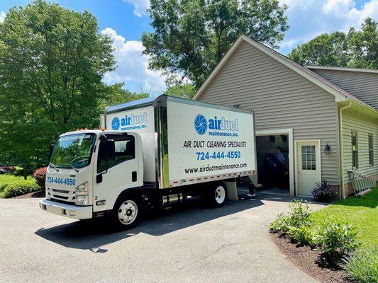 Air Duct Maintenance, Inc. uses the most powerful vacuum trucks in the industry to provide the highest quality air duct cleaning service.