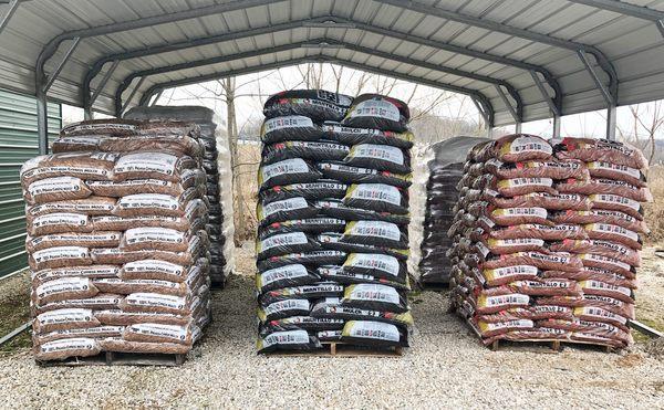 Red, Black, & Premium Cypress Mulch