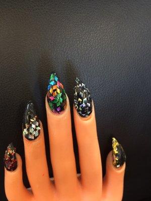 Gel polish designs