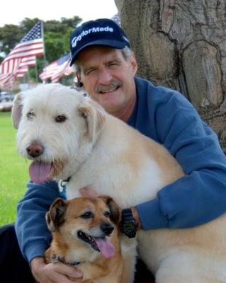 Owner Ron Lydick is a proud animal activist, and owner of the non-profit: "Pets for Vets Ventura County"