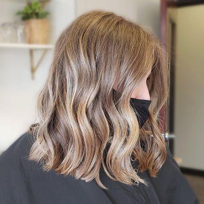 7 month old balayage still looking great after a fresh haircut