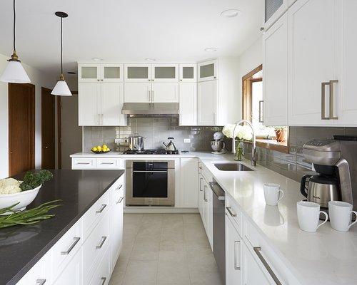 Burr Ridge White Kitchen