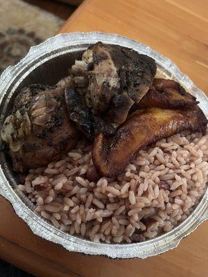 Jerk Chicken Meal Lunch Special