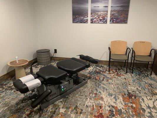 Our main treatment room--where the magic happens!