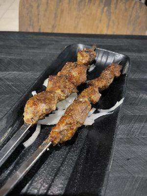 Lamb Kebab (Serve 2 skewers)