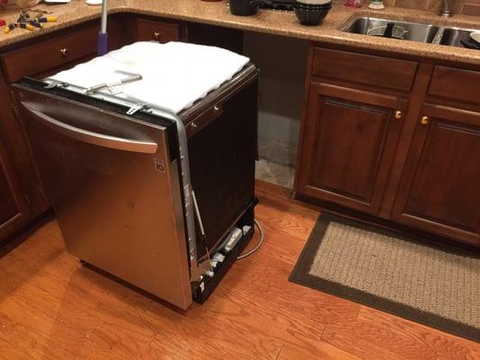 This is how they left the dishwasher