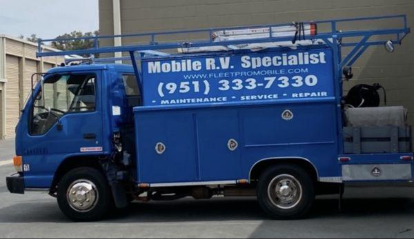 Mobile RV and trailer repair with a warranty