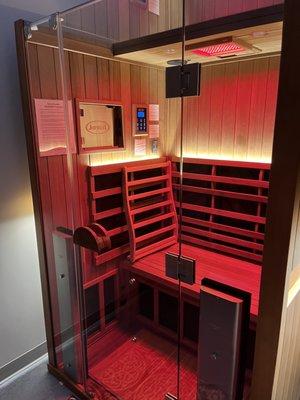 Jaccuzi brand infrared sauna