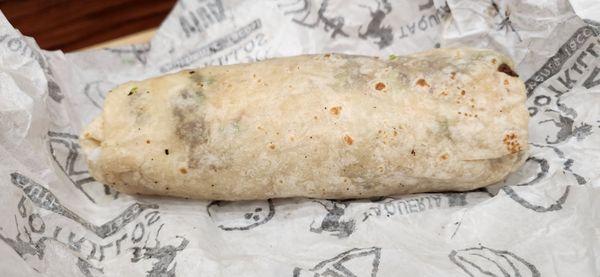 Asada burrito