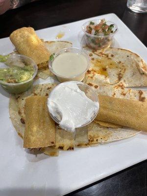 This is the saddest "fiesta" platter, I have ever seen.