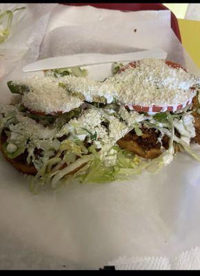 Sopes de adobada