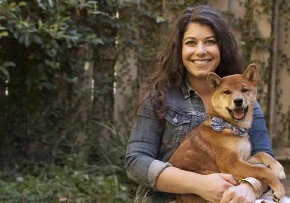 Sabrina and Yuka, the real estate Shiba Inu!