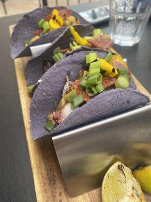 Octopus tacos