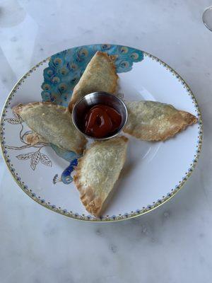 Candied bacon pasties