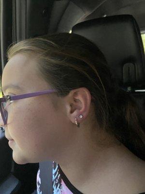 Ear piercing