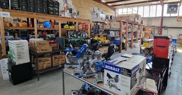 Power tools, tool boxes and more!