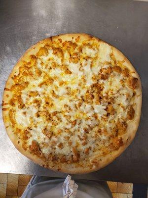 Buffalo chicken pizza