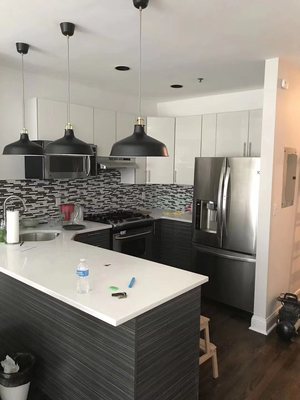 Our client was extremely satisfied with their new kitchen! Thank you for trusting Shen Ju Decoration!