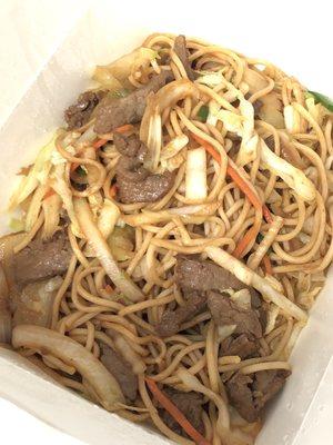 Beef chow mein