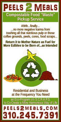 Join us in giving back to Mother Earth. www.peels2meals.com