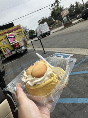 I bought it from the food truck!