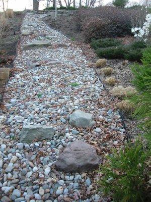 Dry creek bed