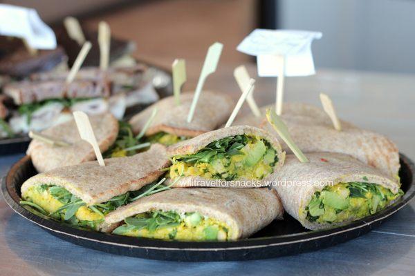 Chickpea & Avocado – herbs, red onion, cilantro, lemon tahini (vegan)