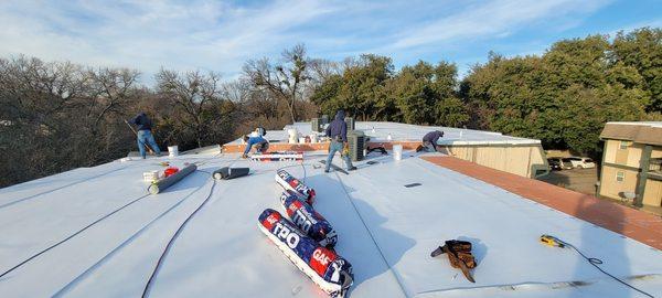 TPO ROOF commercial roofing