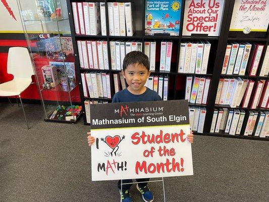 Student of the Month!