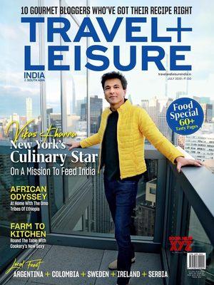 Portrait of celebrity chef and activist Vikas Khanna for the cover of Travel+Leisure magazine, August 2020. Photo by Andrei www.iRolls.com