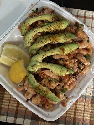 Tostadas De Camaron y Pulpo