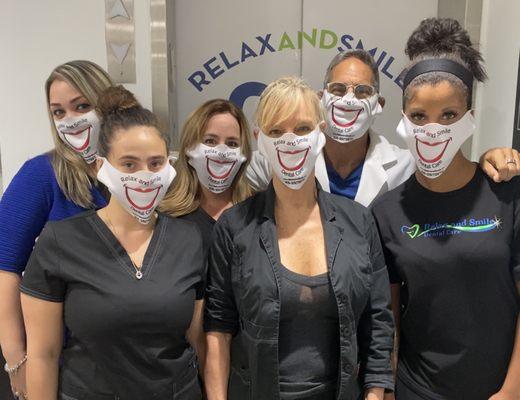 We practice COVID-safe dentistry here at Relax and Smile Dental Care.