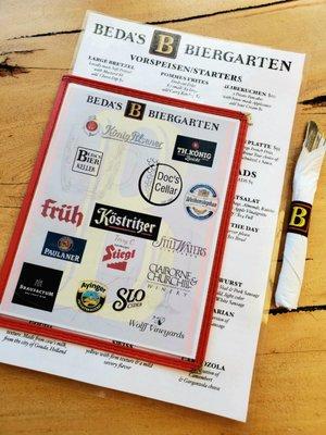 Welcome to Beda's Biergarten! San Luis Obispo County's authentic German restaurant and beer garden.