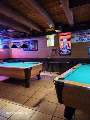 Pool tables