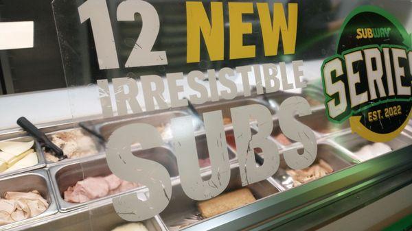 12 new irresistible subs, I thought there were more  than that