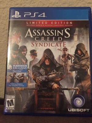 Just picked up Assassin's Creed Syndicate