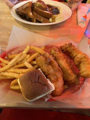 Basket of Battered Cod