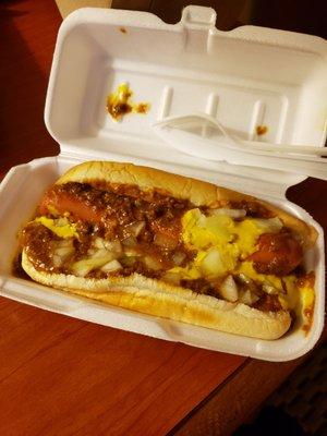 Detroit coney