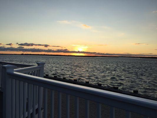 Sunset at the Avalon Yacht Club