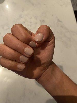 Simple gel manicure