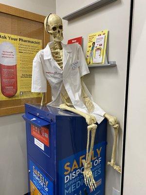 Pharmacy intern (Halloween season)