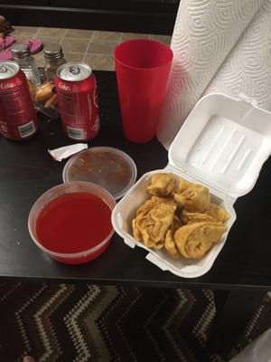 Fried wontons