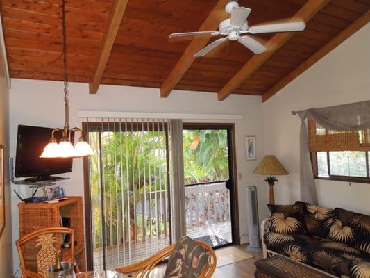 cottage vaulted ceiling