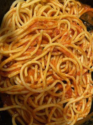 Side of spaghetti marinara