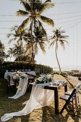 Puako, Hawaii | Reception Decor