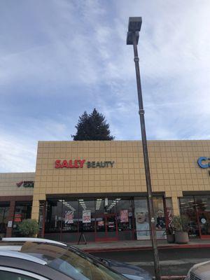 Sally is located near a check cashing place and Carter's in the Target shopping center.