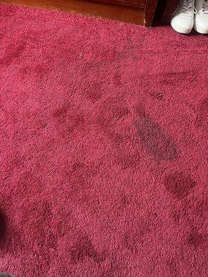 Carpet stains