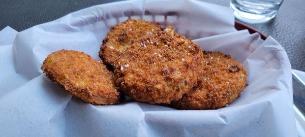 Fried green tomatoes