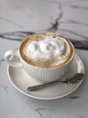 Cappuccino with almond milk