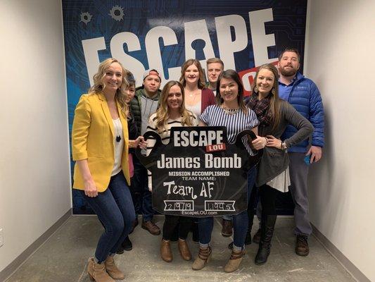 Team AF Escaped!!!